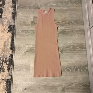 Rhythm Sleeveless Peach Mini Dress